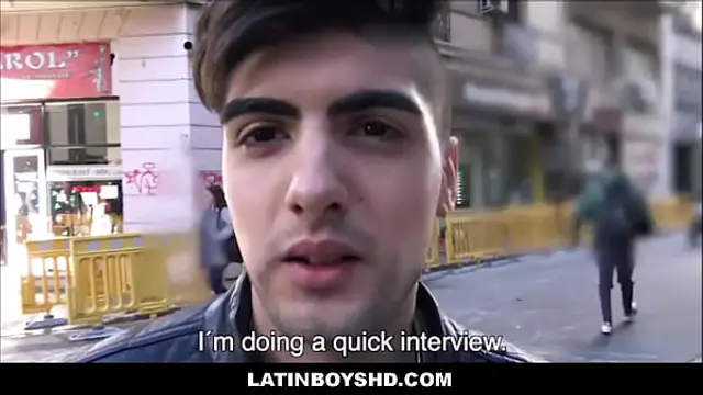 Latin Boy Sex With Complete Stranger For Money POV - Gordon&comma; Benja