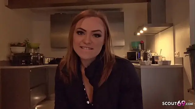 GERMAN SCOUT - GINGER FLOPPY TITS TEEN ALICE TALK TO FIRST PORN CASTING