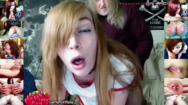 Old &amp; Young Amateur Redhead Wife Deepthroat Creampie - Remastered