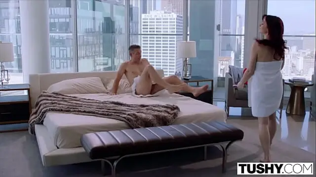TUSHY Anal-curious redhead Jessica spices up her marriage