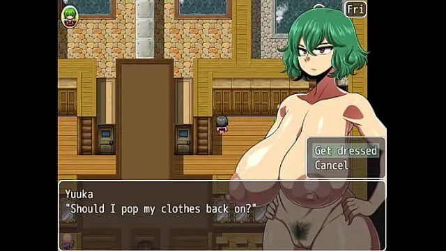 Yuka scattred shard of the yokai &lbrack;PornPlay Hentai game&rsqb; Ep&period;6 Giant tits massage by the tailor guy