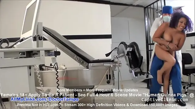 "Human Guinea Pig" Busty Latina Phoenix Rose Becomes Subject For Experiments By Doctor Tampa At Good Samaritan Health Labs&comma; Full Movie BondageClinic&period;com