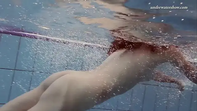 Sima Lastova hot busty swimming naked babe