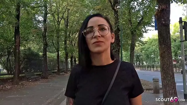 GERMAN SCOUT - FIRST ANAL FOR FLOPPY TITS TATTOO TEEN NATASCHA STREET PICKUP CASTING