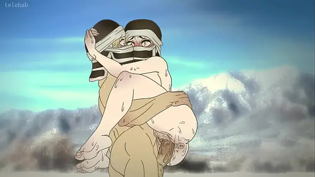 &ast;telehab&ast; Kakushi froze on the mountains and decided to warm up by fucking &excl;Hentai - demon slayer 2d &lpar;Anime cartoon &rpar;