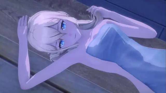 Kissing   Jean &lpar;hair-downed&rpar;   Genshin Impact