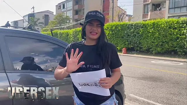 Uber Sex in Bucaramanga&comma; Mia Montielth sucks and fucks her first client - Sara Films