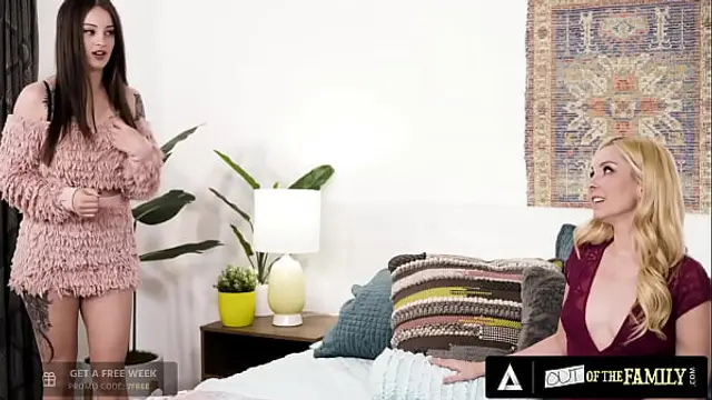 OUT OF THE FAMILY - Naughty Stepmom Aaliyah Love Spends Quality Time With Her Stepdaughter's Pussy