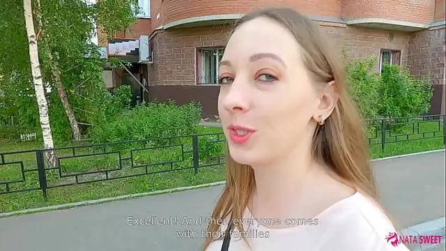 Cute realtor serves a client good and makes him cum in her mouth&excl; Risky public adventure&excl; Active by Nata Sweet