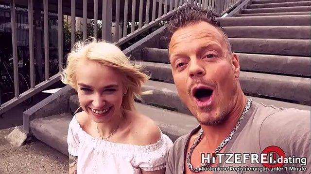 HITZEFREI&period;dating CAUGHT by POLICE&colon; Blonde Girl Fucked PUBLIC &lpar;Arteya&rpar;