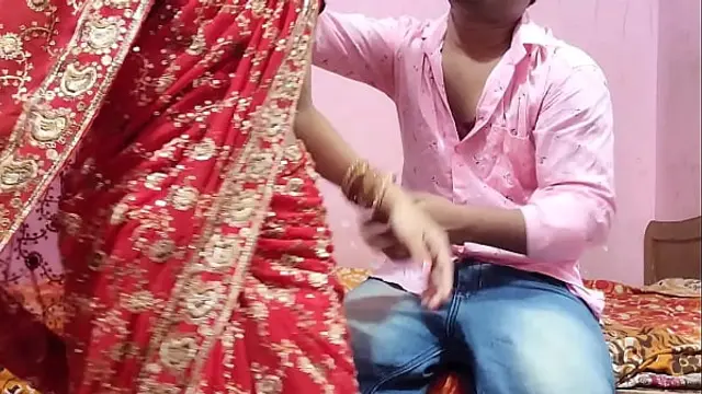 The girl nearby seemed to be wearing a sari&comma; if she did not agree&comma; then gave her a good fuck&period;