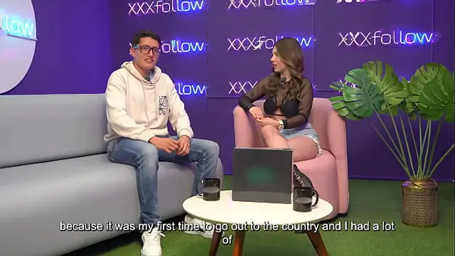 Shy BIG COCK Pipeboy SEXMEX Porn Mansion winner fucks little Colombian in XXXfollow Sessions &num;5 Podcast - Dani Ortiz