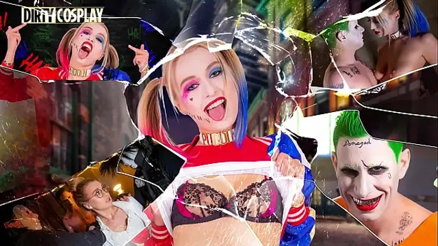 DIRTY COSPLAY - Harley Sinn And The Fantastic Big Cock Of Mister J&period; &lpar;Brad Knight &amp; Natalia Starr&rpar;