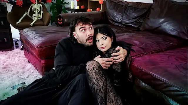 Goth Gooners Gone Ghostly &lpar;Step Siblings Summon Wrong Spirit&rpar;