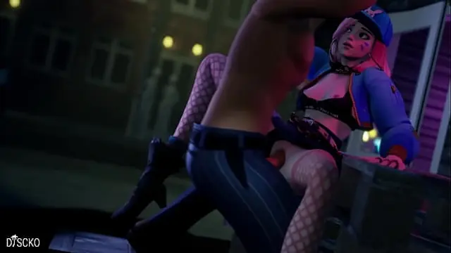 D&period;va outside The Club &lpar;Overwatch Animation&rpar;