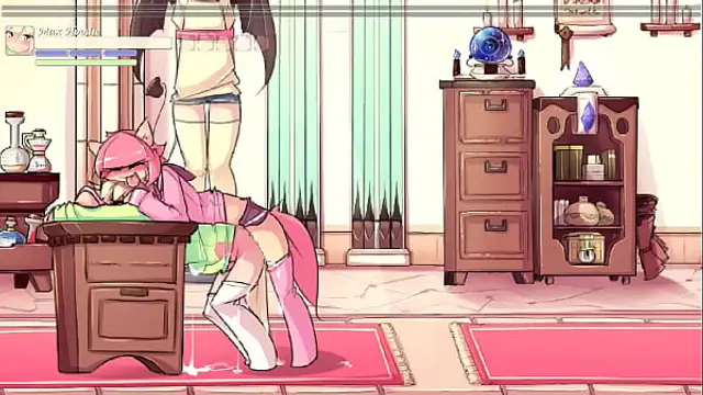 Max The Elf v0&period;4 &lbrack; Hentai game PornPlay &rsqb; Ep&period;7 turned into shemale nympho with big boobs and milked by a futanari