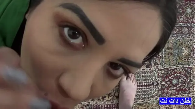 Iranian super sex movie&comma; sucking and eating cock of a horny MILF