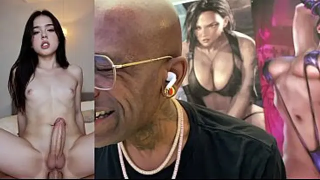 Transgender Christmas Cock Sucking&comma; Beautiful Tight Teen With A Hard Trans Cock &amp; Riding A Thicc Dick&comma; Hard Ebony Babe Cumming All Over Herself&comma; Tasty White Cum Flowing Cock&comma; AI Generated