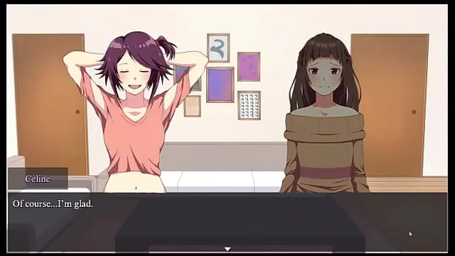 Bonds &lbrack; BDSM Hentai game &rsqb; Ep&period;4 playing dress up in shibari tickling session