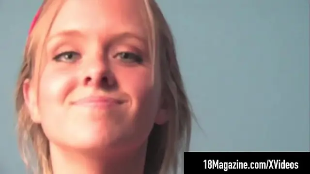 Busty Blonde Innocent Teen Brittany Strip Teases On Webcam&excl;