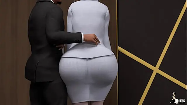 Young CEO interrogates his thick Jewish Secretary