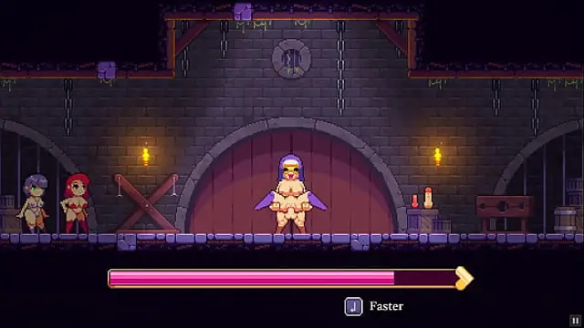 Scarlet Maiden &lbrack; Hentai game PornPlay &rsqb; Ep&period;6 fucking a three boobs monstergirl in the underworld