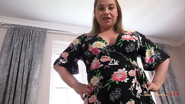 AuntJudysXXX - 41yo Busty Stepmom Olga Fucks her new Stepson &lpar;POV&rpar;