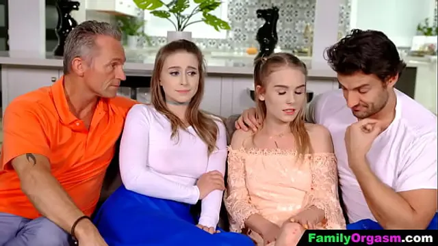 FamilyOrgasm - Blue Balls Stepdads Wanted to Swap their Stepdaughters