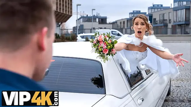 BRIDE4K&period; The Wedding Limo Chase