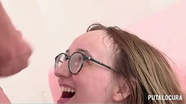 PutaLocura - Fucked and Slapped in the Ass to Blonde Geek EmeJota