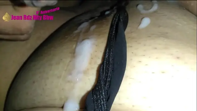 Bbw cuckold Creampie&period; husband Clean