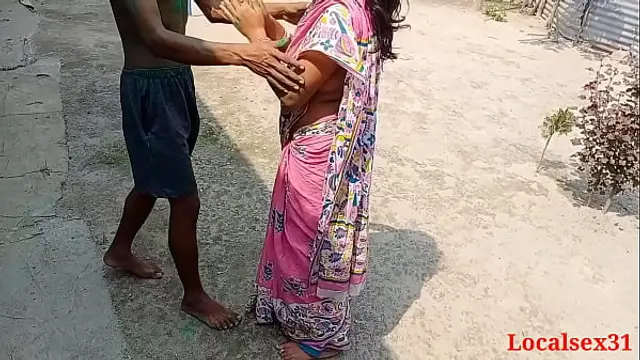 Pink Saree Beautiful Bengali Bhabi Sex In A Holi&lpar;Official video By Localsex31&rpar;