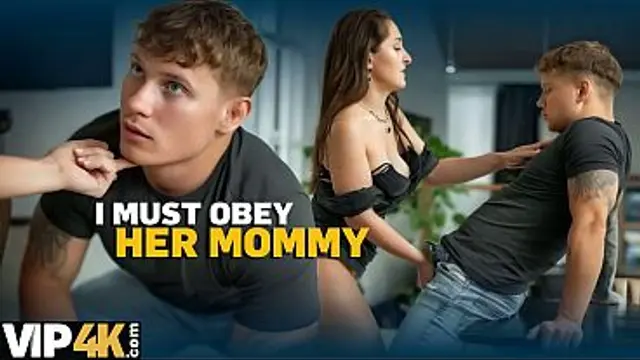 MOMMY4K&period; MILF is showing how to lick properly