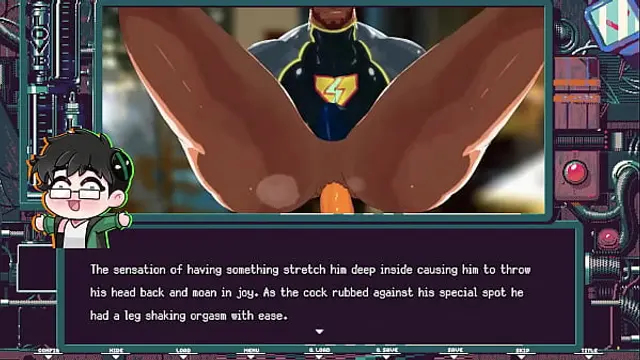 Superhero becomes Cumdump &vert; Blue Lightning &vert; 12 Days Of Yaoi