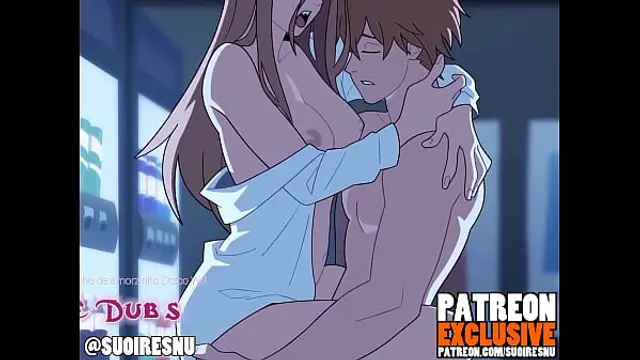 Chainsaw Man Porn between Power and Denji eating each other dubbed in Portuguese Brazil Animated Hentai
