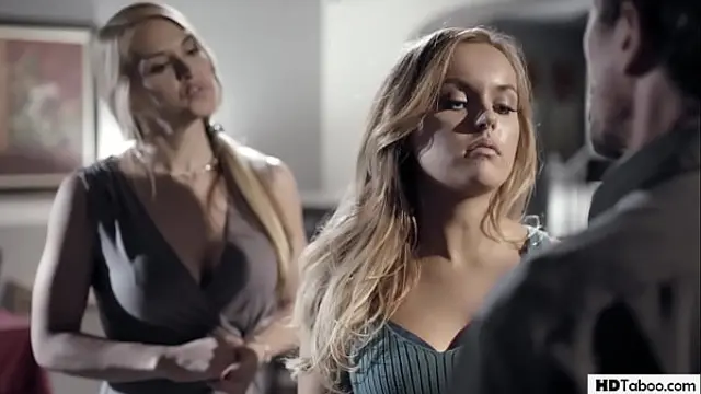 Special 18th birthday gift from parents - Sarah Vandella&comma; River Fox and Tommy Gunn