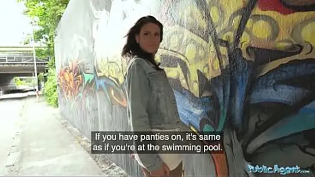 Public Agent - She told me that I make her wet pussy VERY HAPPY