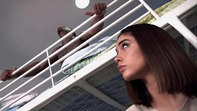 HORNY HOSTEL - Hot Brunette &lpar;Lexi Layo&rpar; Shows Her Ex BF That She Doesn't Need Him And Fucks Different Cock