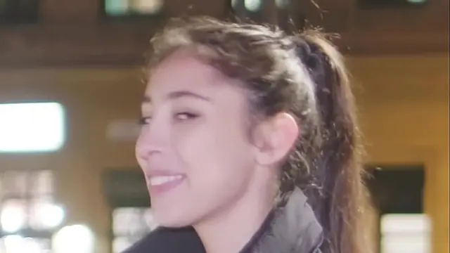 "CUM INSIDE ME&excl;" - Tiny Italian Teen Begs For BREEDING CREAMPIE