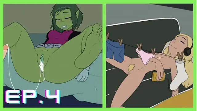 Beast Girl gets creampied and a new sexy girl moves in 18Titans Episode 4
