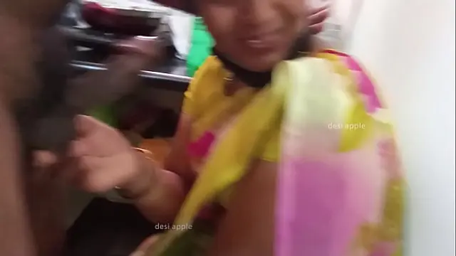 Hotel maid giving blowjob