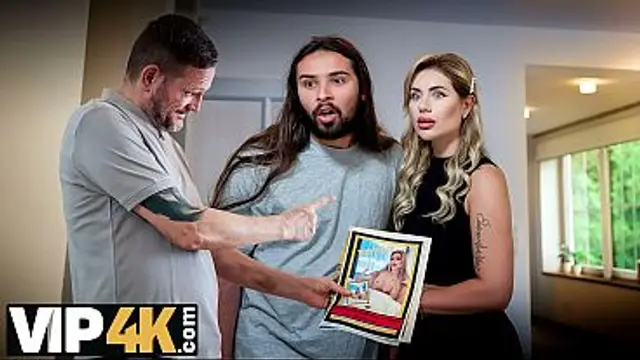 DADDY4K&period; Webcam model secretly fucked fiance's stepdaddy