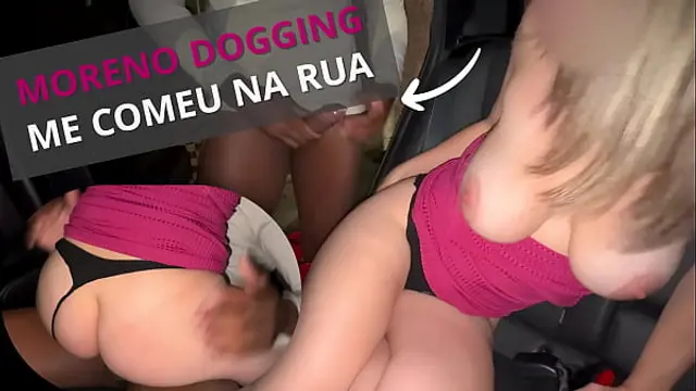 Dogging Night&colon; NandaNua Used in the Street by a BBC Stranger While My Cuck Watched
