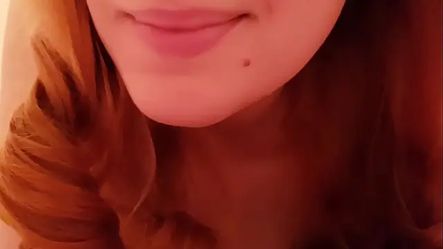 SWEET REDHEAD ASMR GIRLFRIEND RELAXES YOU IN BED