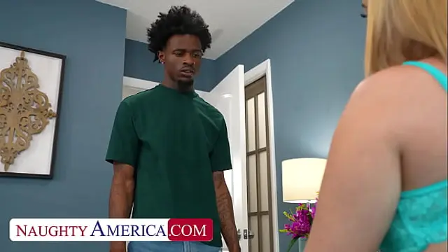 Blonde Beauty Brookie Blair Gets Her Wet Pussy Pounded By One Big Black Cock