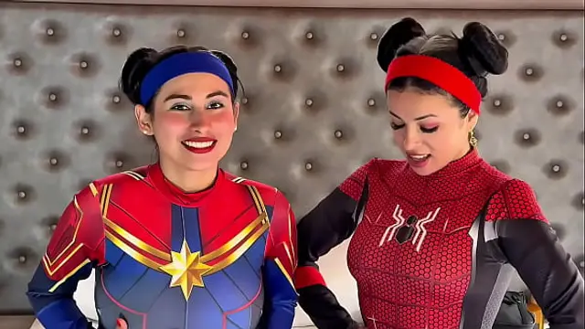 Passionate Spider-Woman vs&period; Anal Sex Lover with Her Friend's Boyfriend