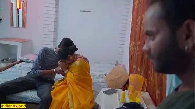 Innocent wife fucking Infront of Helpless Husband&excl;