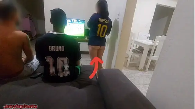I had sex with my husband's friend because of a bet&comma; I got horny and ended up doing DP with both of them