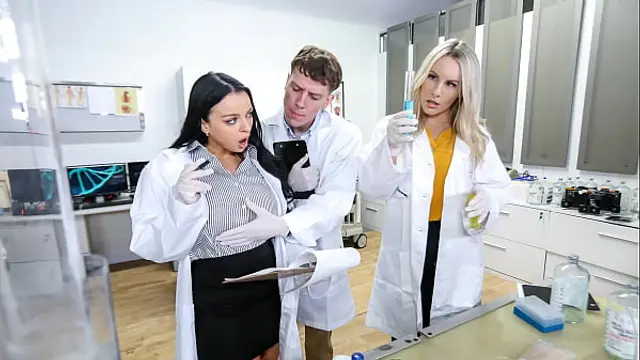Busty Milf Scientists Getting Freeused by Their Assistant - Cncmilf