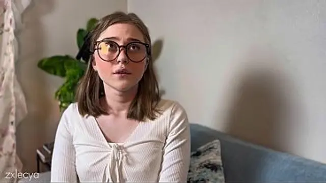 The principal teaches a young student how to behave in college